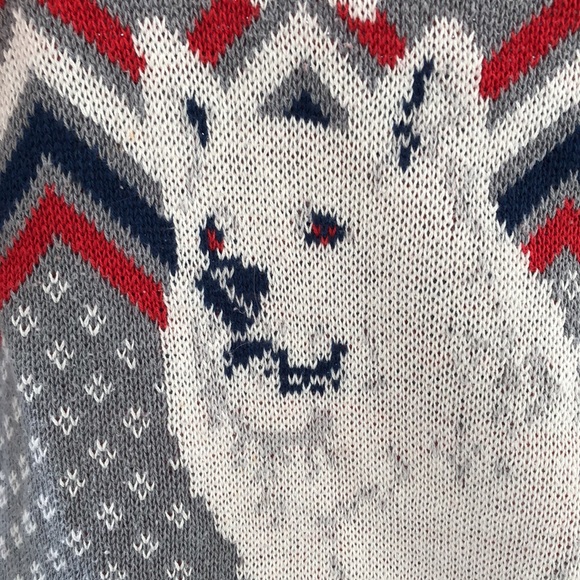 M GOT Winter is Here Wolf Sweater Games of Thrones Alpine Ski Graphic - Picture 7 of 8